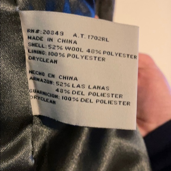 Classic Wool Pea Coat - Picture 6 of 8